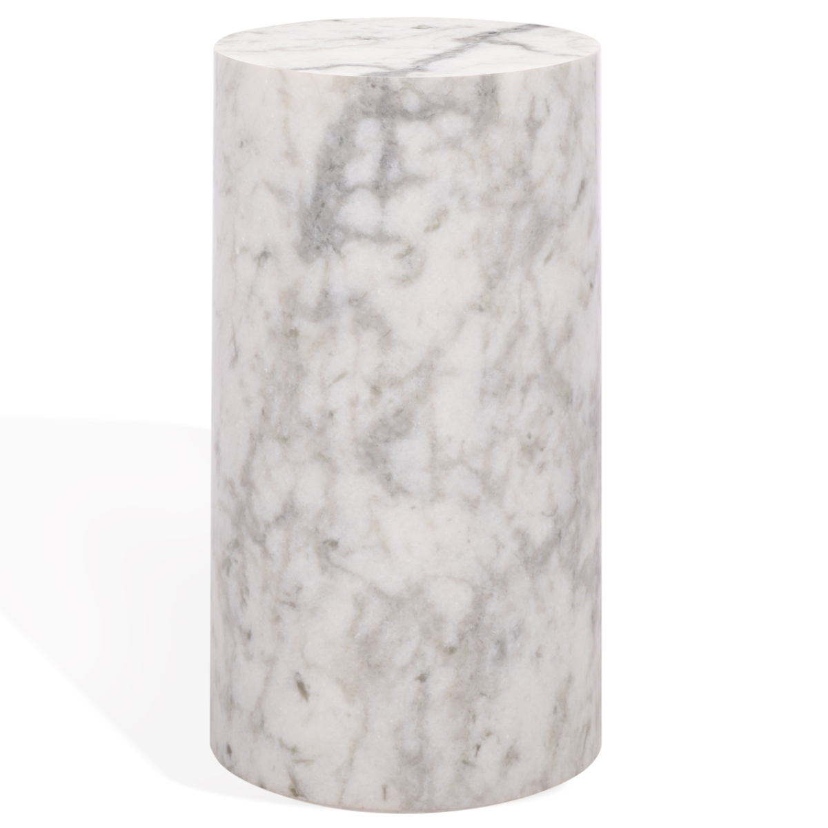 Leahbryanna Round Drink Table - White - Image 0