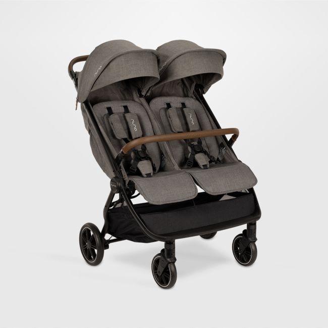 Nuna ® TRVL ™ Dubl Granite Grey Compact Travel Baby Stroller - Image 0