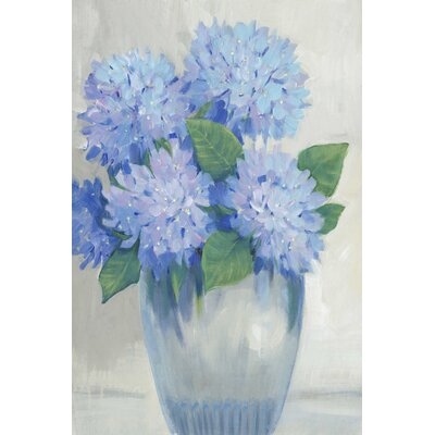 Blue Hydrangeas In Vase II - Image 0