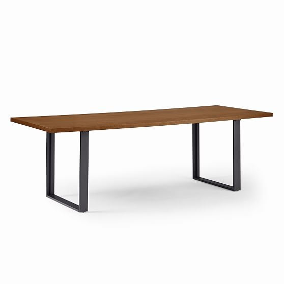 Tompkins Industrial Dining Table- Black - Image 1