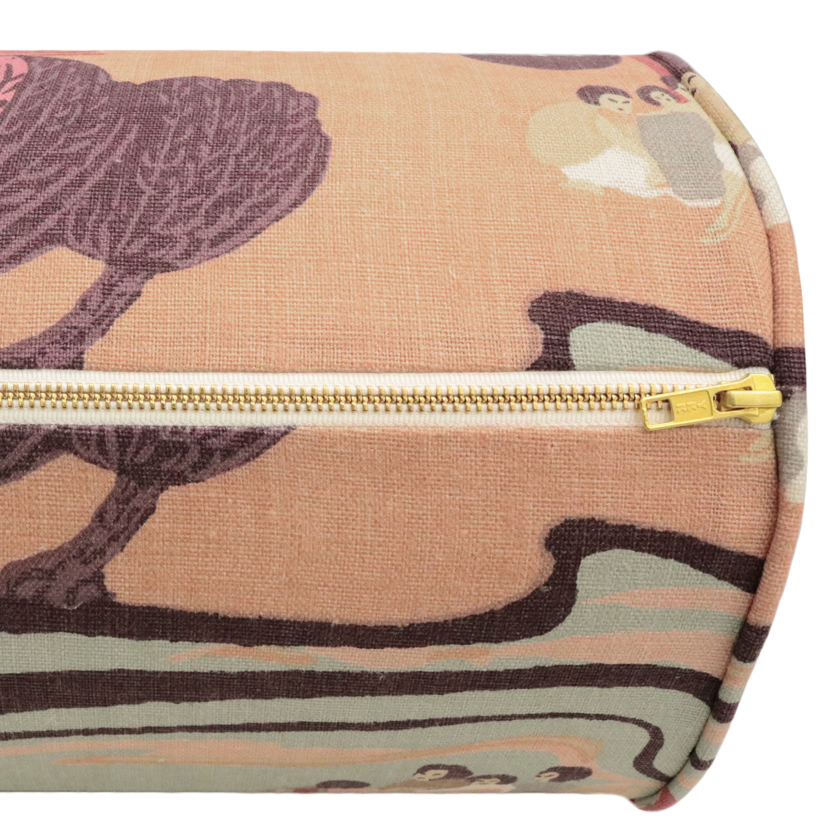 THE BOLSTER :: PEARL RIVER // BLUSH | SCHUMACHER - BY THE YARD - Image 3