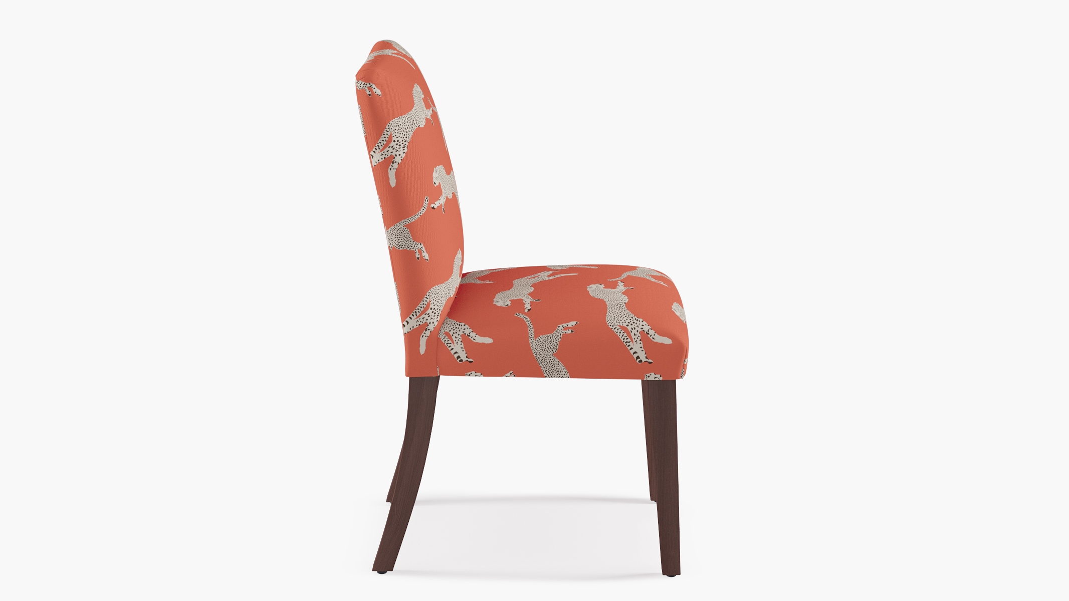 Classic Dining Chair, Henna Cheetah, Espresso - Image 2