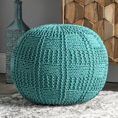 20" Round Pouf Ottoman - Image 0