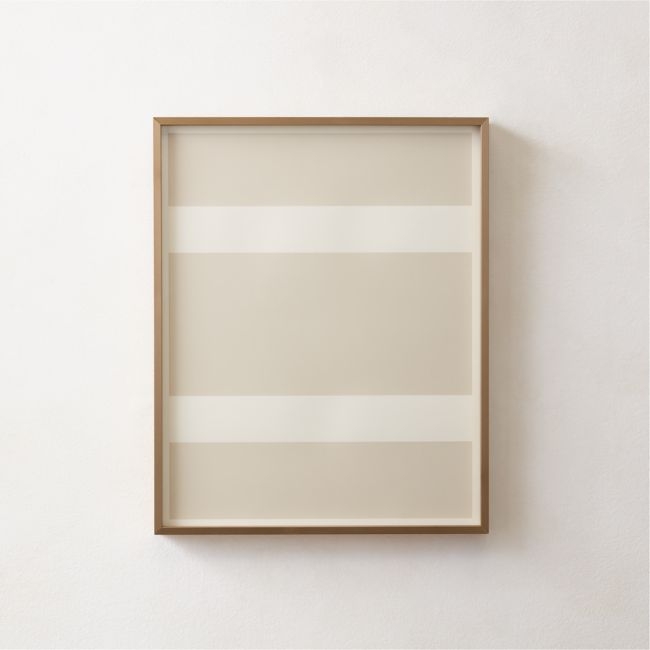 Finesse II Unmatted with Brass Gallery Frame 16"X20" - Image 0