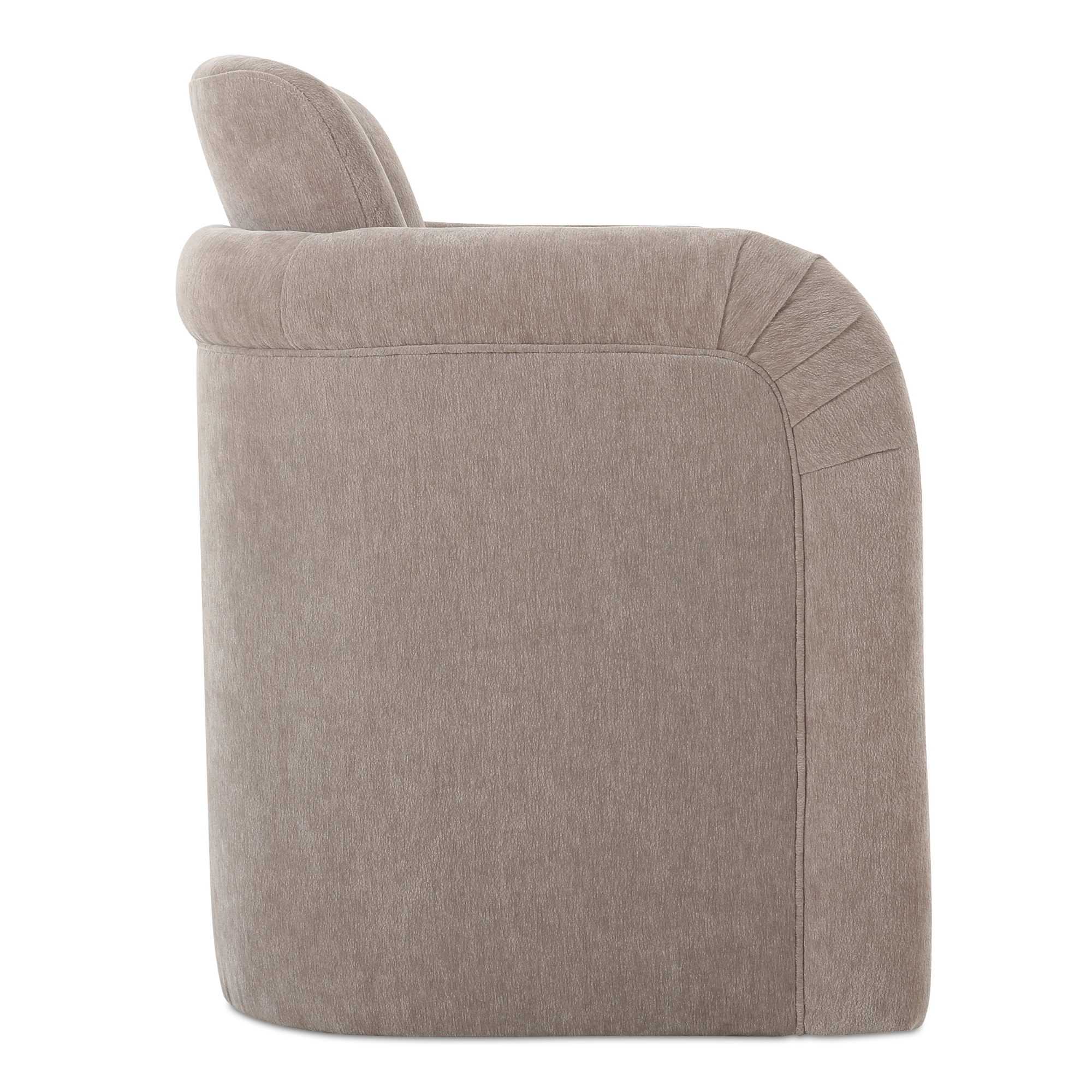 Mesto Rolling Dining Chair Taupe - Image 2