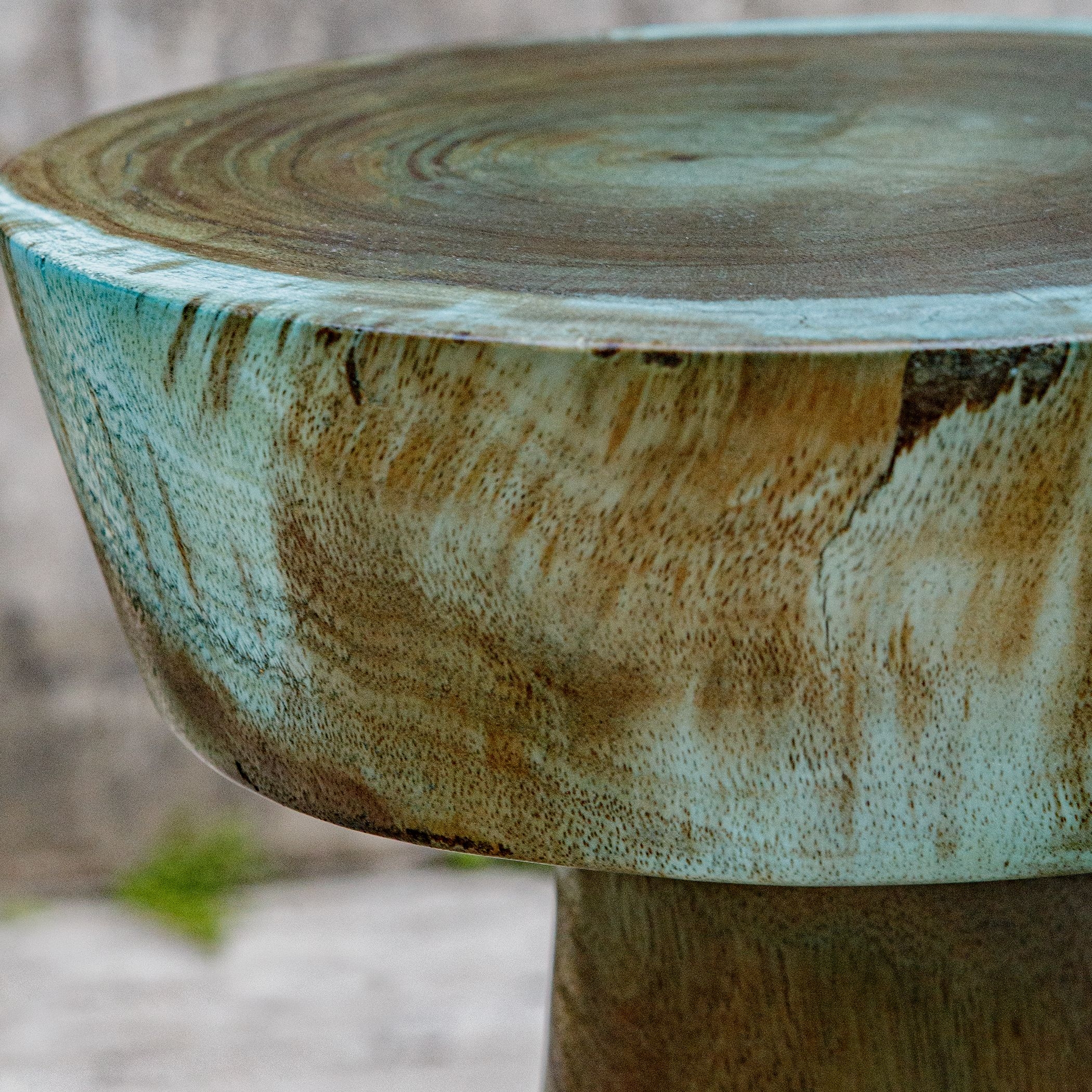 Mano Blue-Green Drink Table - Image 5