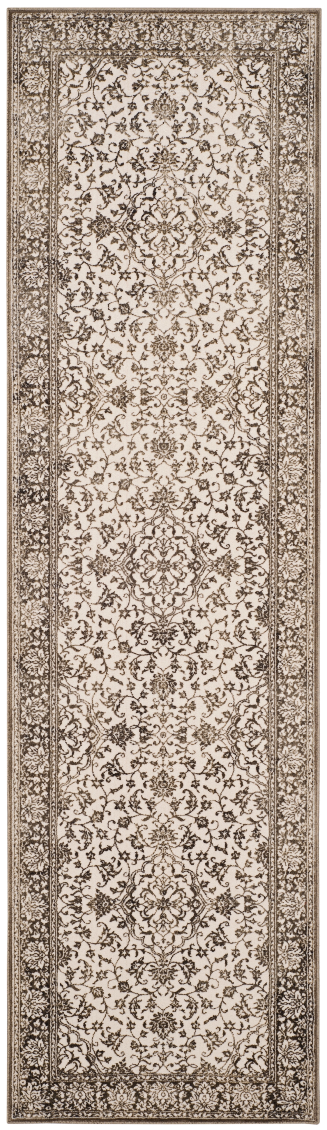Arlo Home Woven Area Rug, NBL659-5280, Brown/Cream,  2' 2" X 8' - Image 0