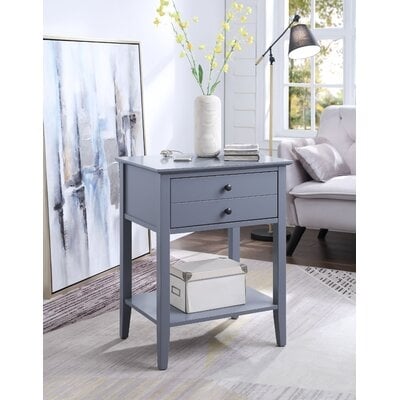 Huck End Table with Storage - Image 0