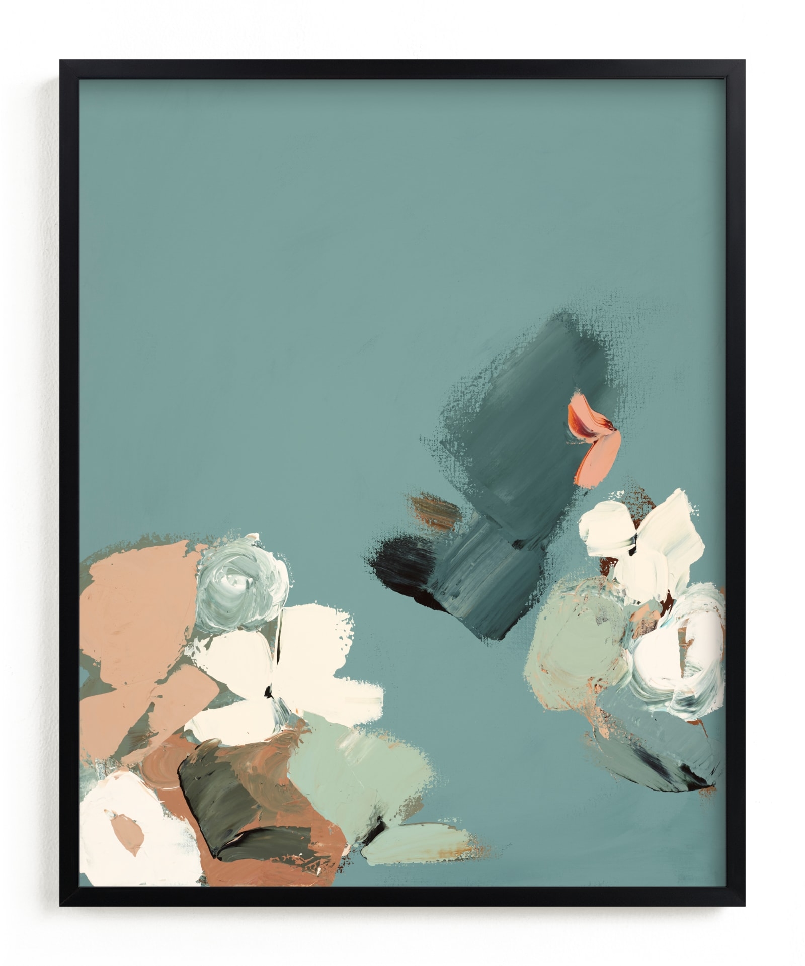 Cool Tone Abstract Botanical I Limited Edition Fine Art Print 2 - Image 0