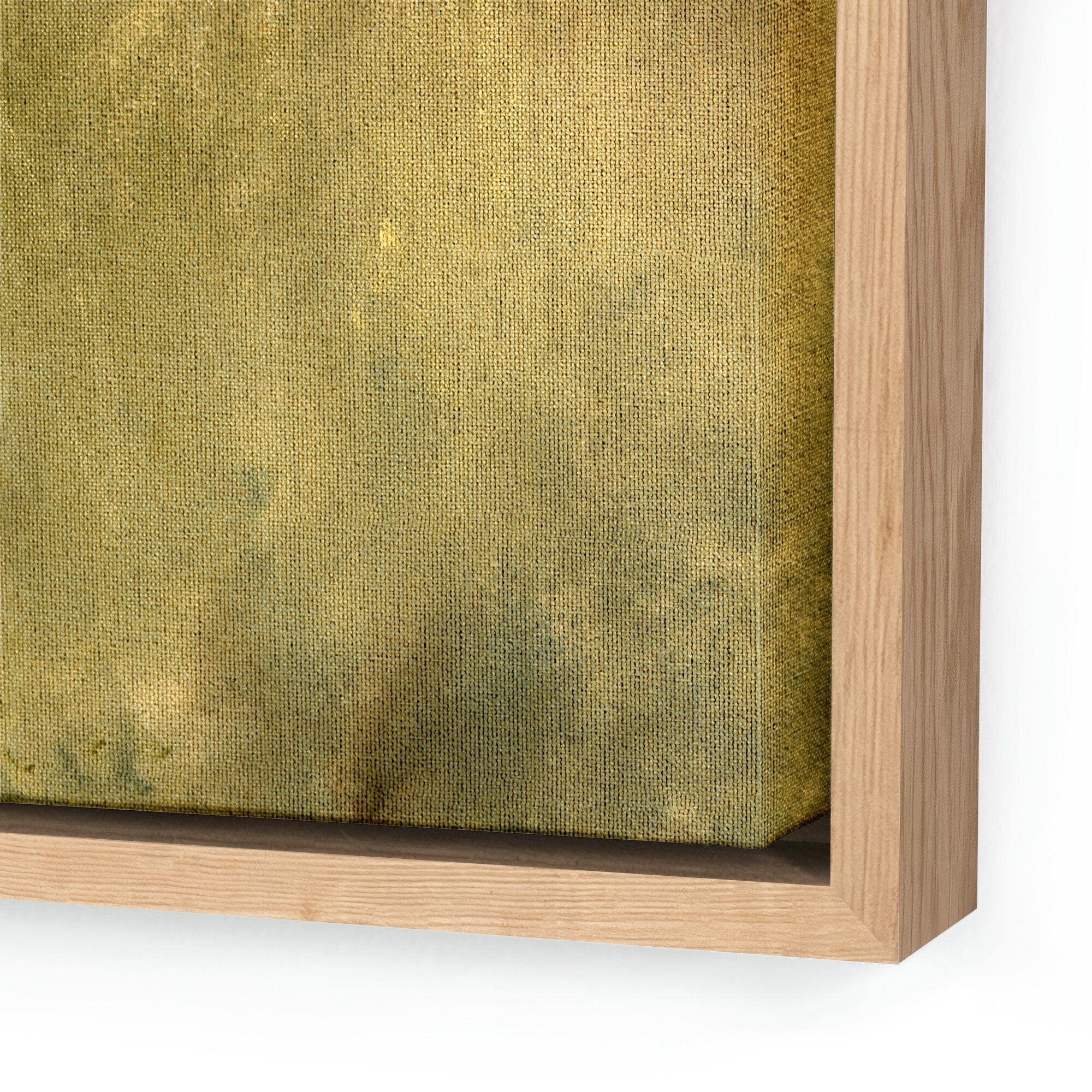 Blue Splendor by Aileen Fitzgerald - Vertical Grain White Oak Floater - Image 1