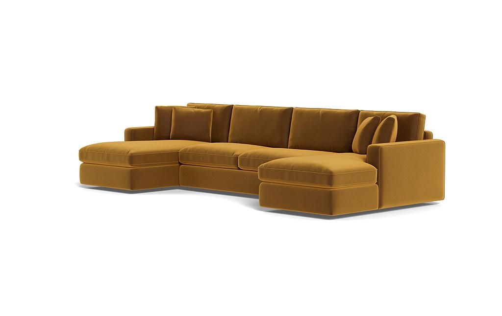 James 3-Piece 4-Seat U Chaise Sectional - Image 5
