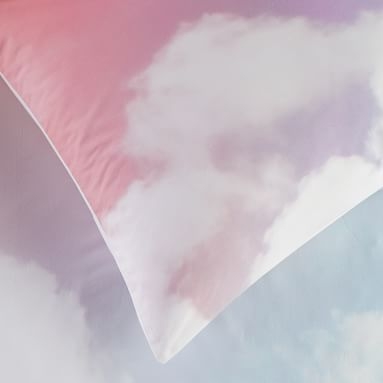 Rainbow Sky Organic Duvet Cover, Twin/Twin XL, Multi - Image 3