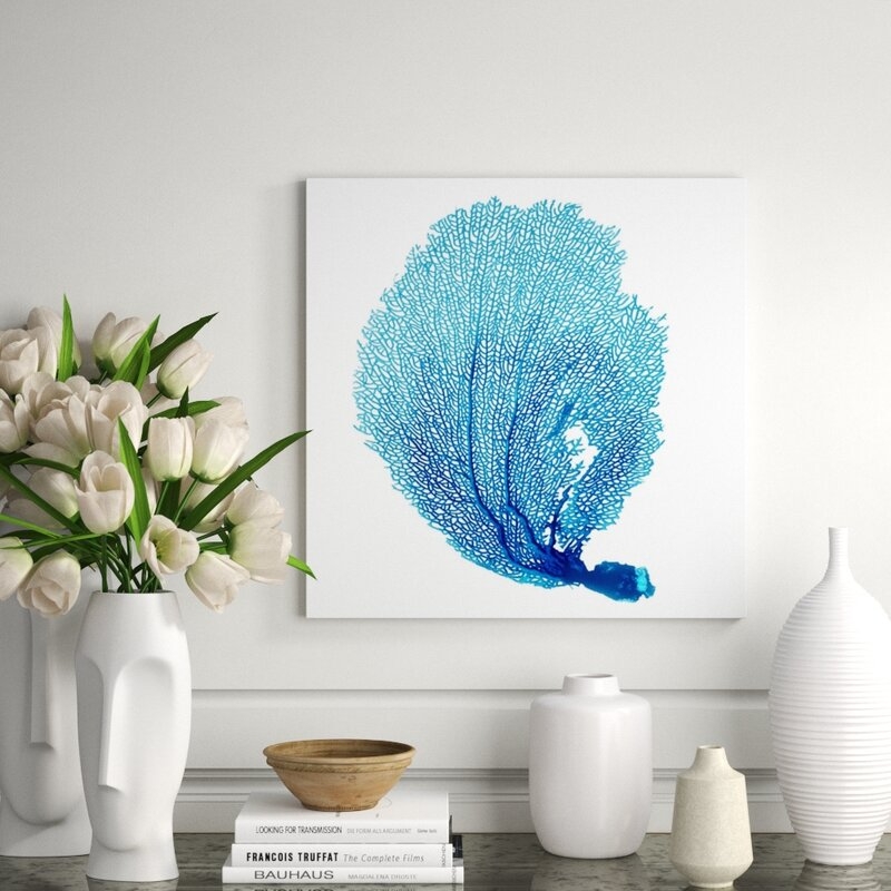 Chelsea Art Studio Blue Seafan Coral VI by Sofia Fox - Graphic Art - Image 0