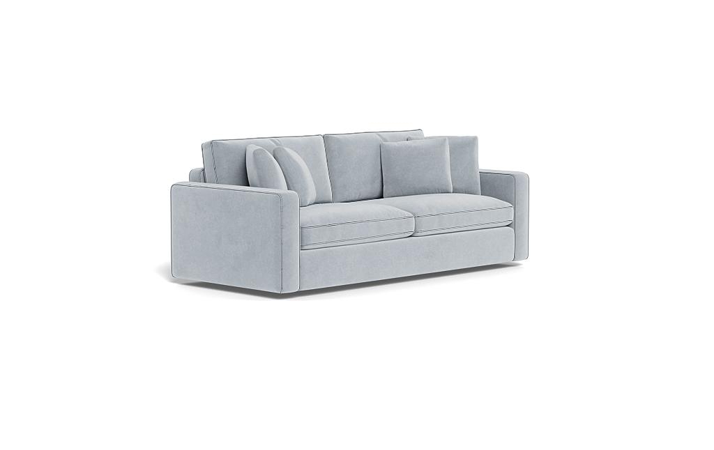 James Sleeper Sofa with Contrast Piping - Image 1