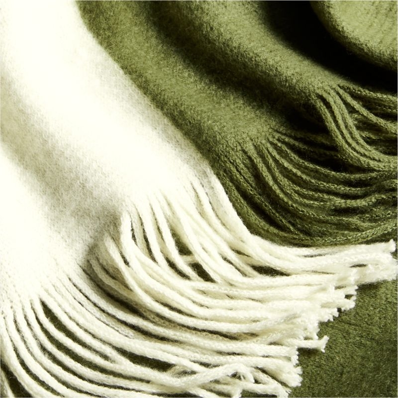 Tepi 70"x55" Moss Throw Blanket - Image 2