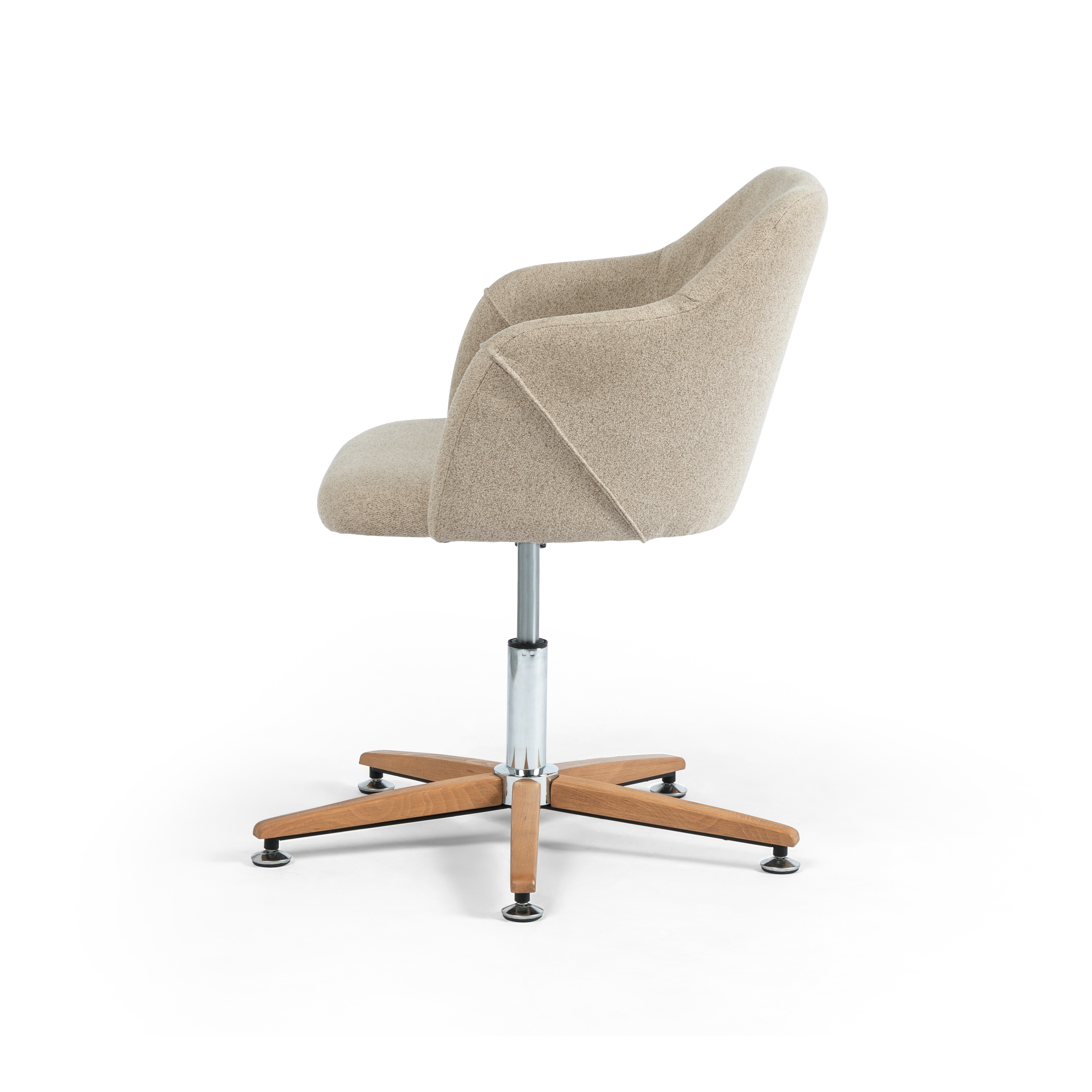 Edna Desk Chair-Fedora Oatmeal - Image 6