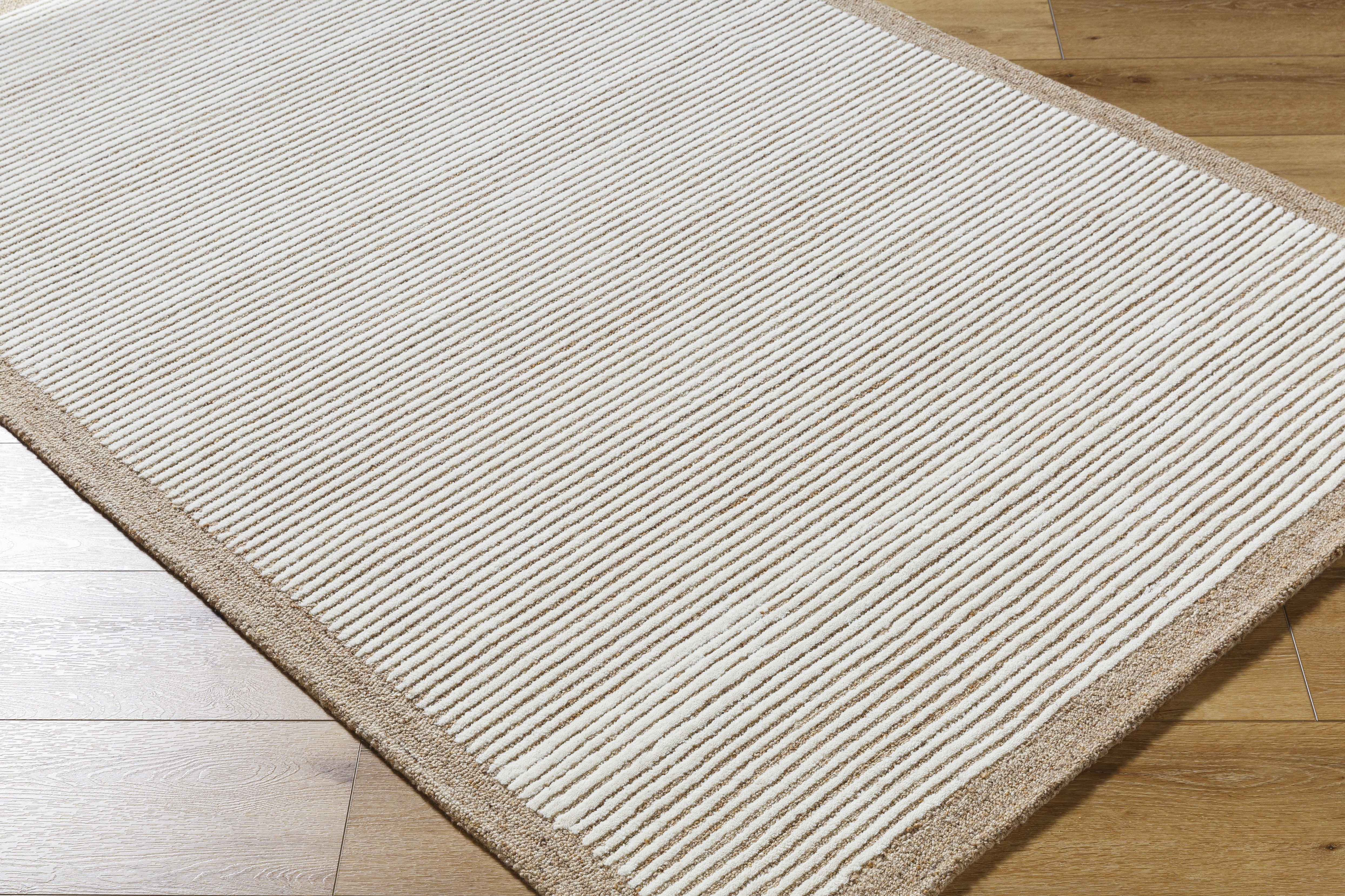 Las Palmas Beige Indoor 5' x 7'6" Handmade Rug - Image 5