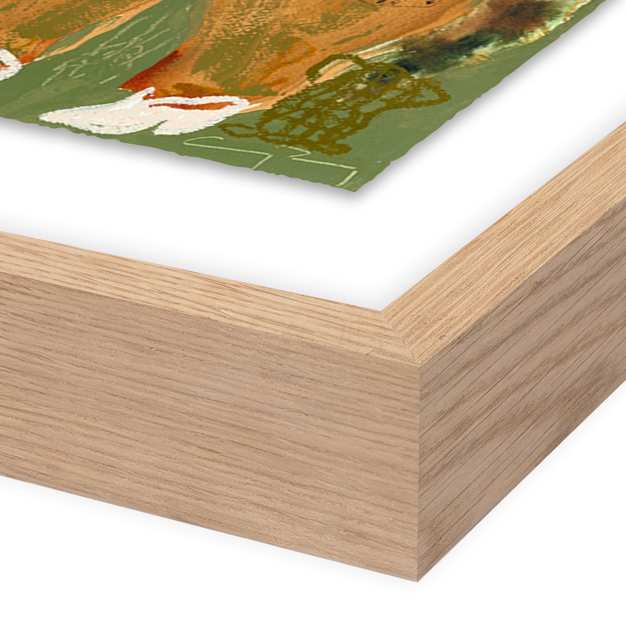 The Beacon by Caroline Pinney - Vertical Grain 2.5 White Oak - Image 1