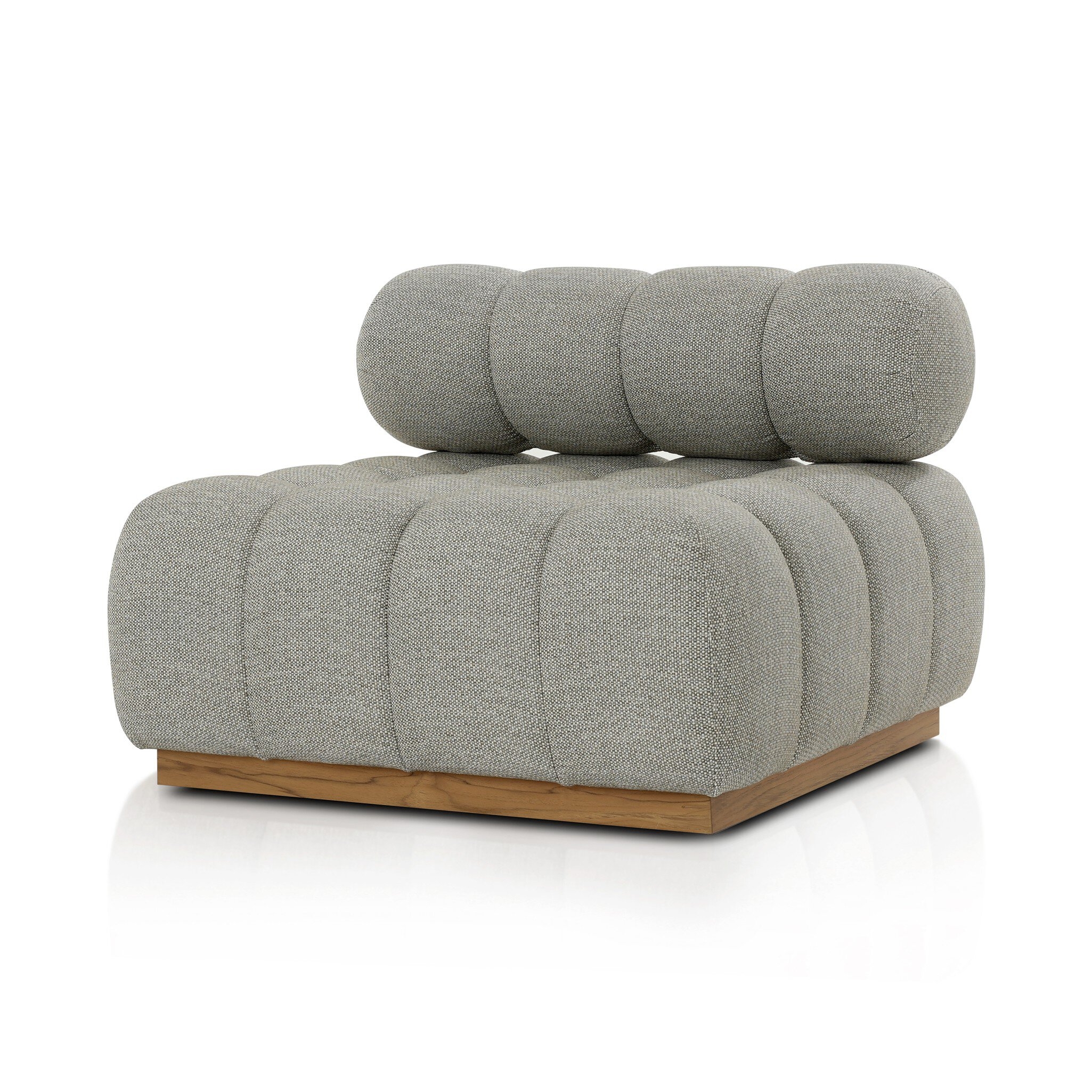 Roma Outdoor Swivel Chair - Faye Ash - Image 1