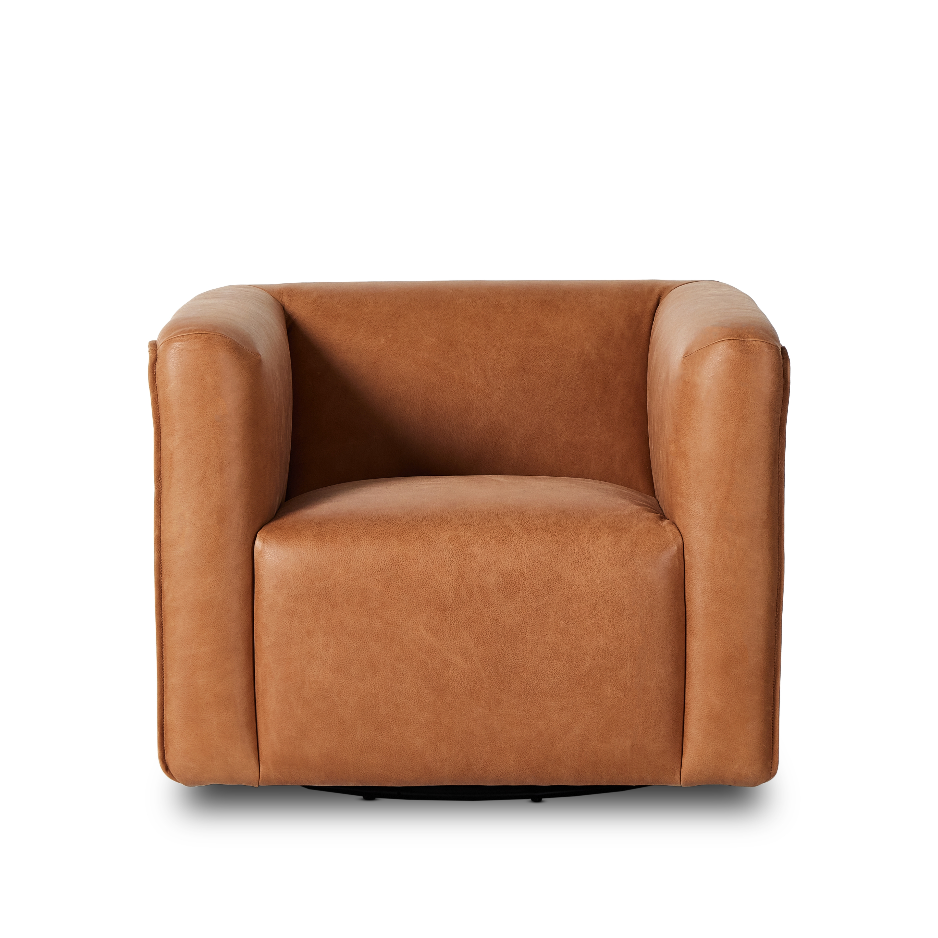 Wellborn Swivel Chair-Palermo Cognac - Image 3