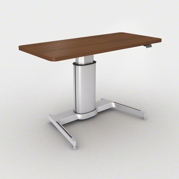 Steelcase Airtouch Height Adjustable Standing Desk Finish: True Performance Laminate - Natural Cherry - Image 0