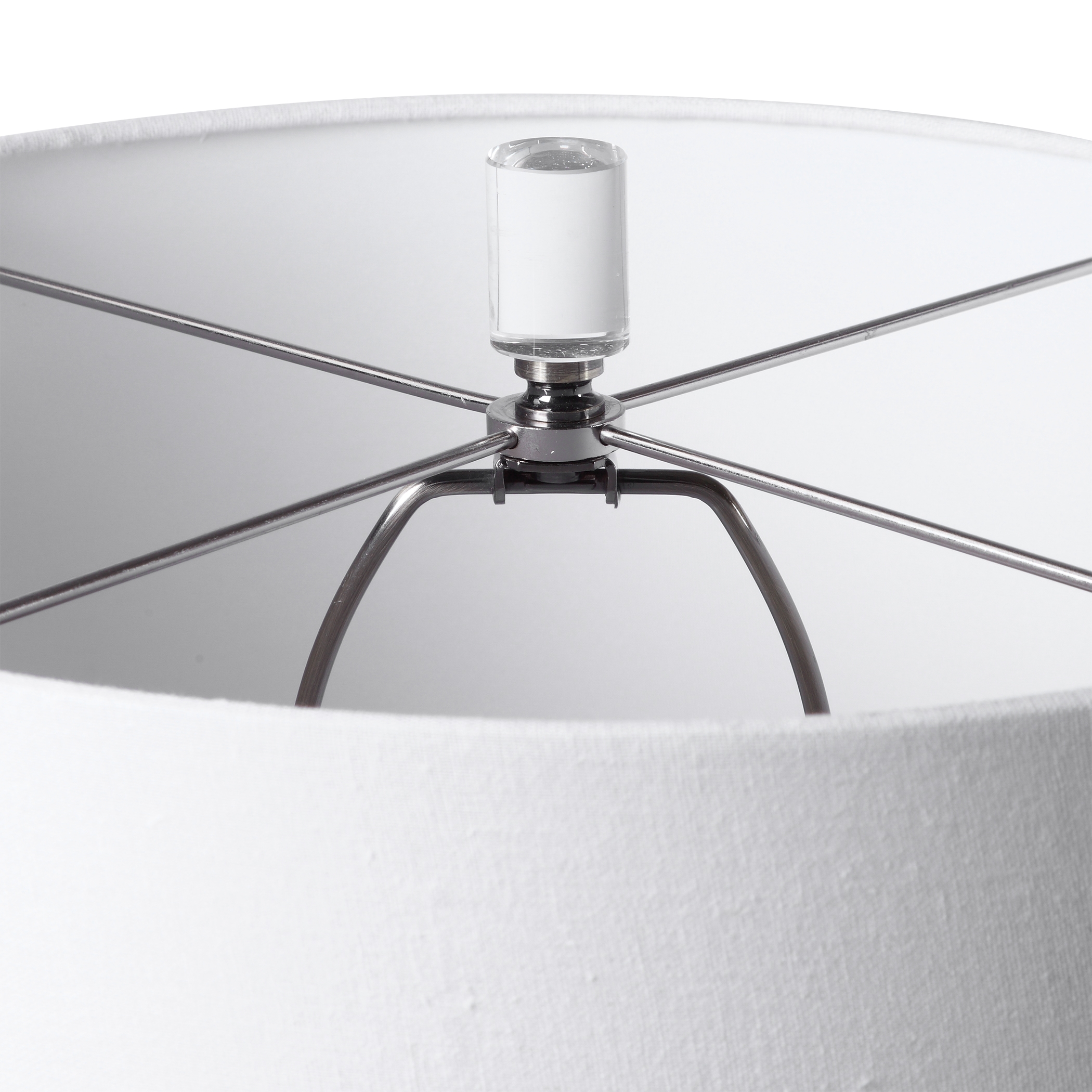 Sinclair White Table Lamp - Image 3