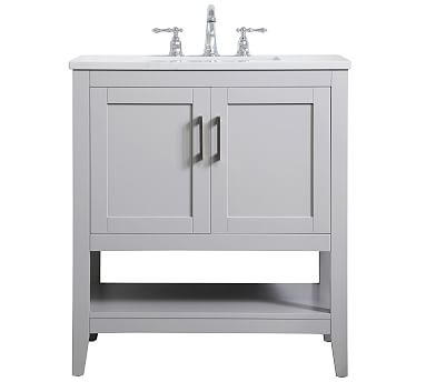 Gray Belleair Single Sink Vanity, 30" - Image 0