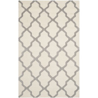 Whitchurch Hand-Tufted Wool Ivory Area Rug - Image 0
