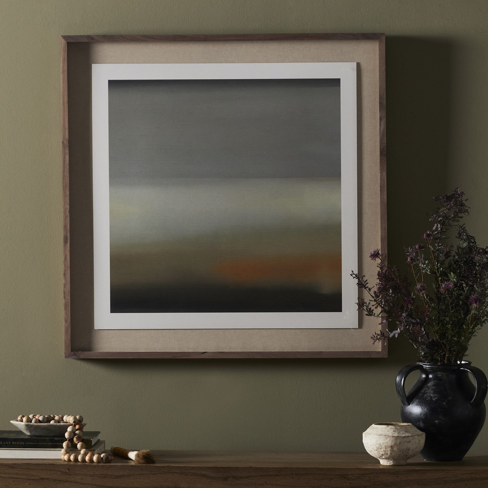 Abstract Ombre 05 by Roseanne Kenny - Black - Image 7