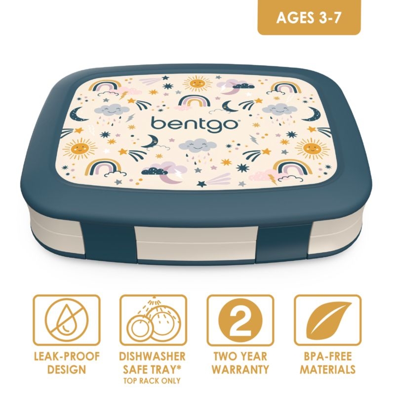 Bentgo ® Friendly Skies Kids Bento Lunch Box - Image 1