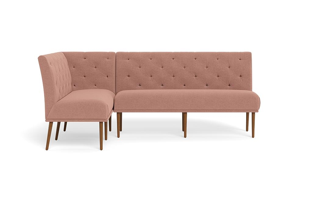 Dorian Upholstered Left Banquette with Tufting Option - Image 0