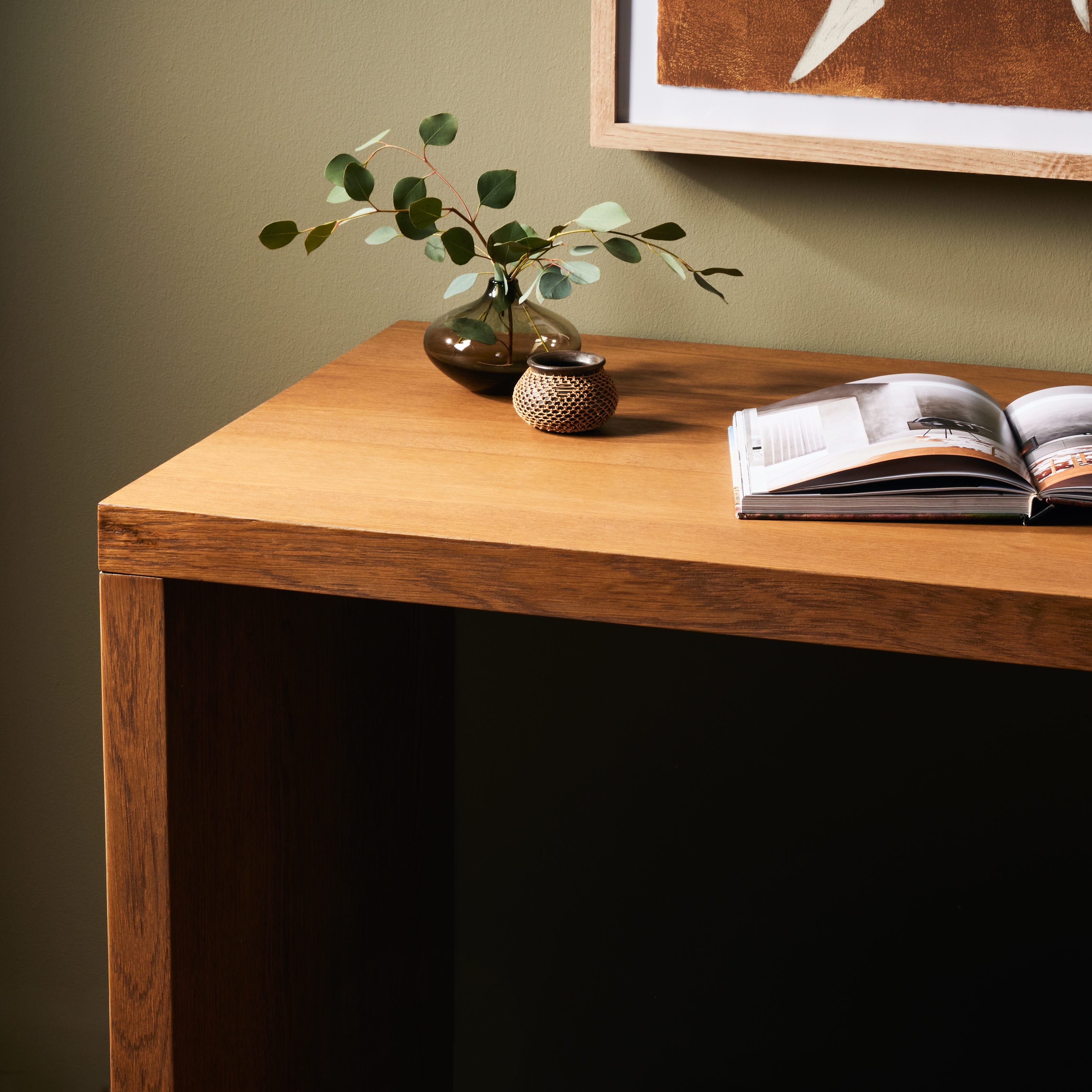 Posada Desk - Amber Oak Veneer - Image 12