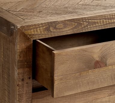 Hensley Reclaimed Wood 6-Drawer Dresser, Weathered Gray - Image 2