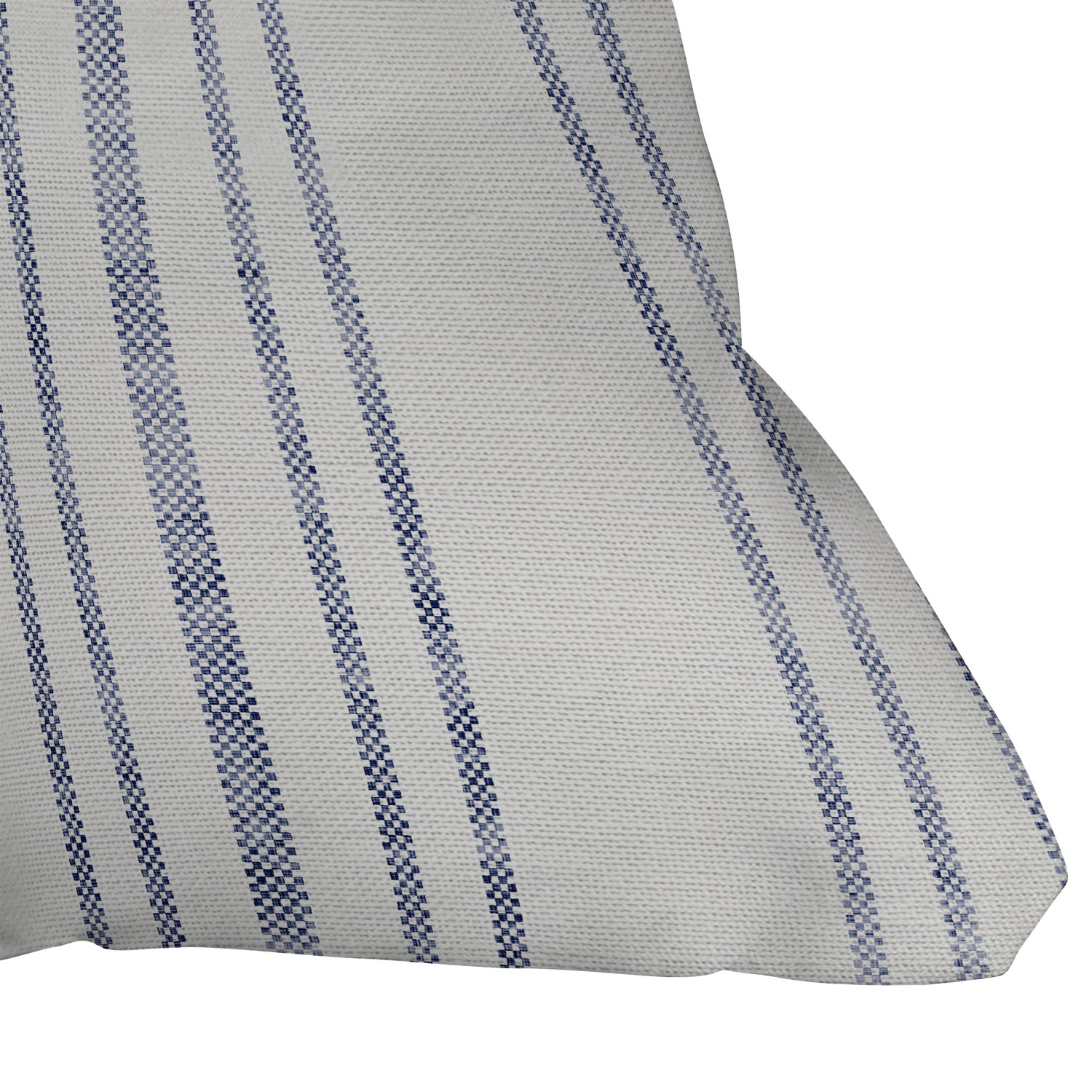 Aegean Multi Stripe by Holli Zollinger - Outdoor Throw Pillow 18" x 18" - Image 2
