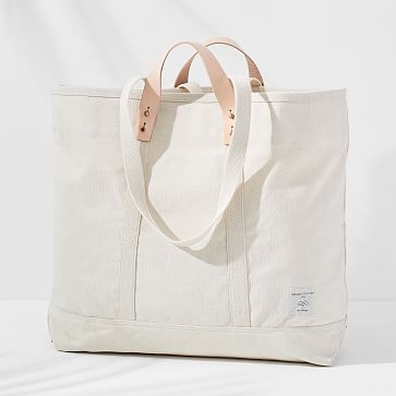 Fleabags East West Tote , Large, Natural - Image 0