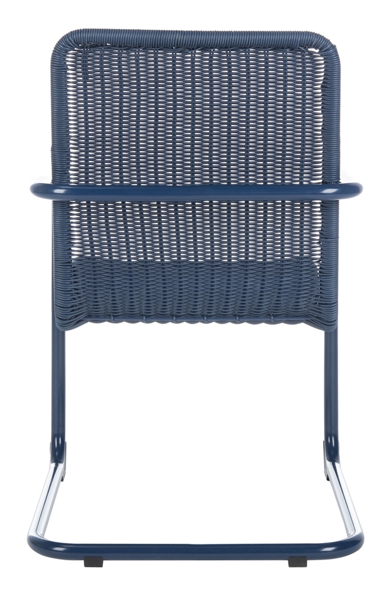 Hutton Chair - Navy - Safavieh - Image 8