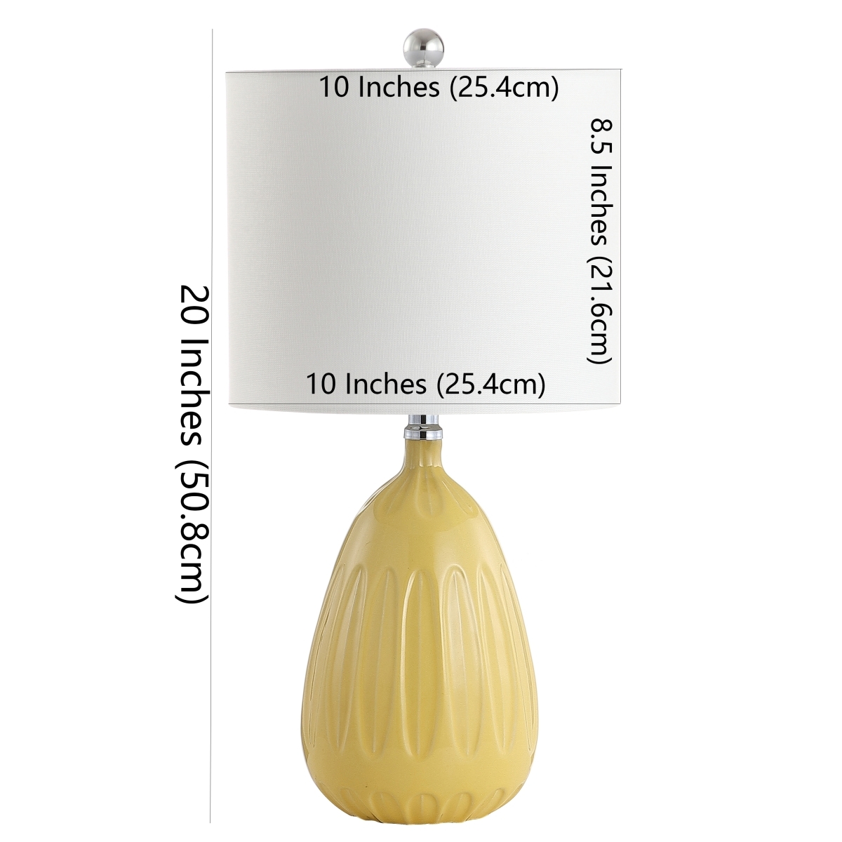 Linnett Table Lamp - Yellow - Image 4