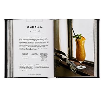 The Essential Cocktail Book, Bonded Leather, Black - Image 1