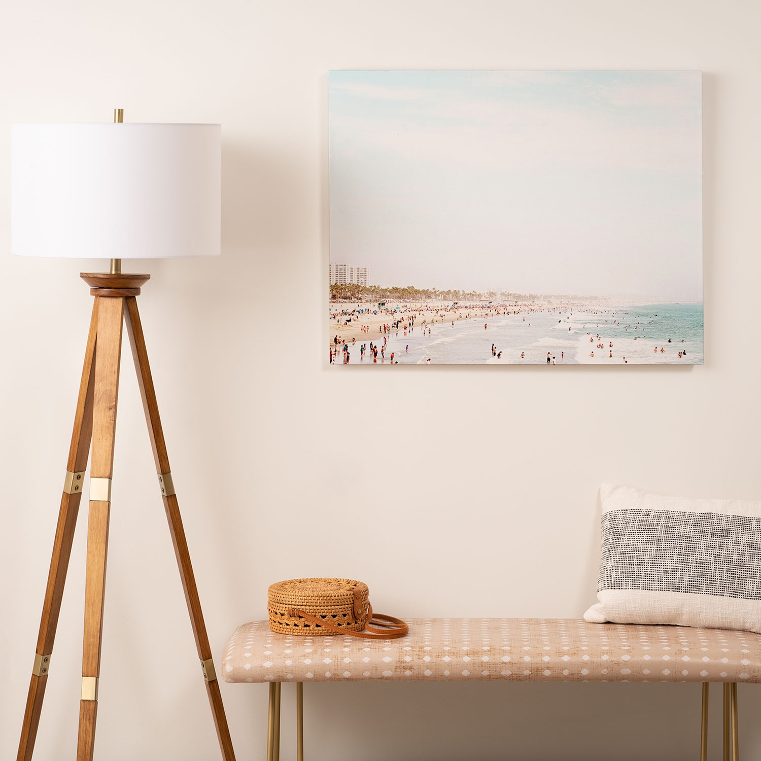 Santa Monica Summer by Bree Madden - Art Canvas 24" x 30" - Image 3
