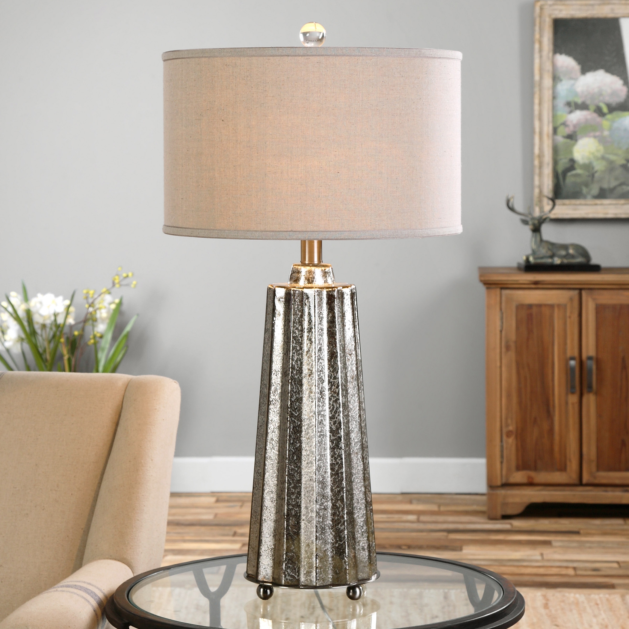 Sullivan Mercury Glass Table Lamp - Image 0