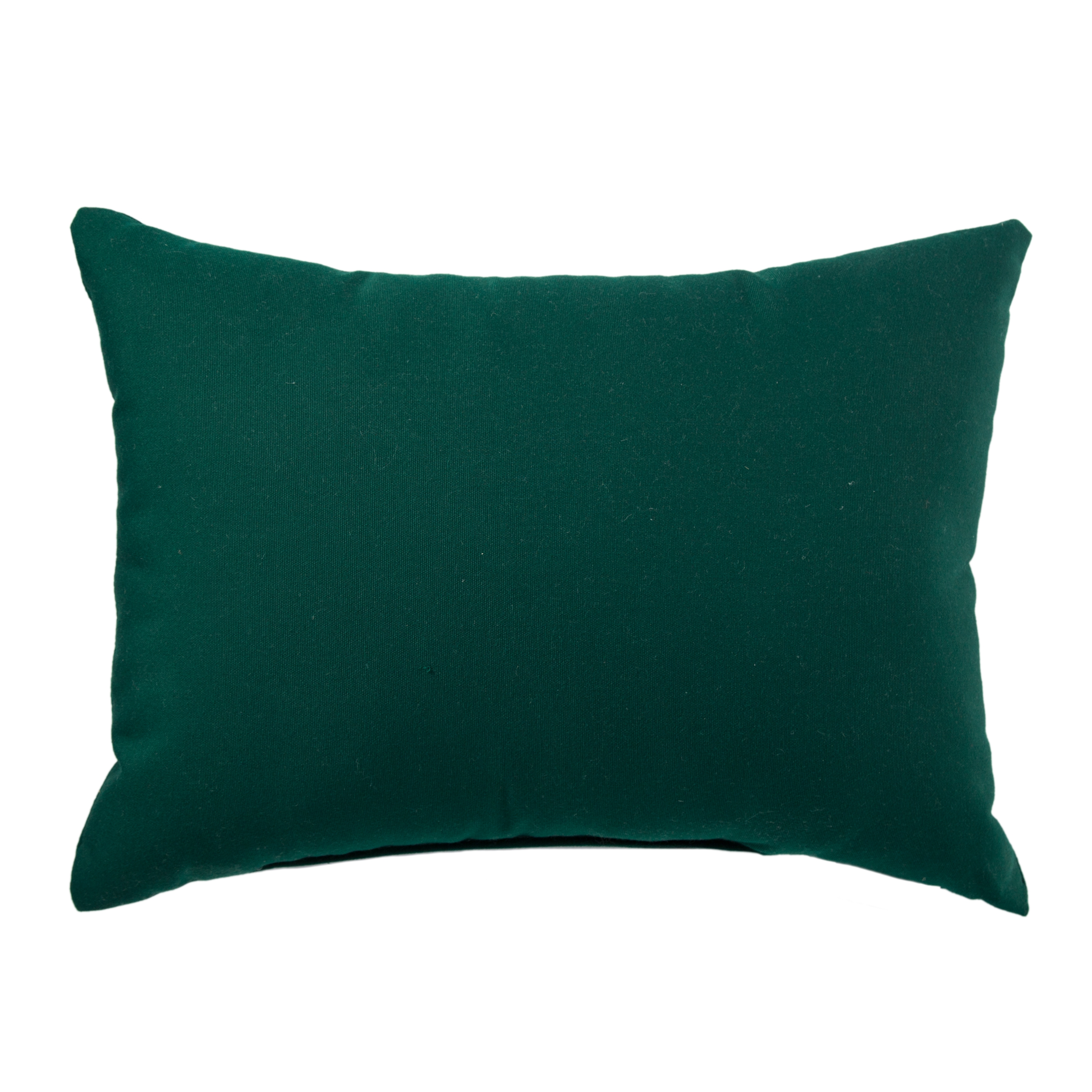 Design (US) Dark Green 13"X18" Pillow - Image 1