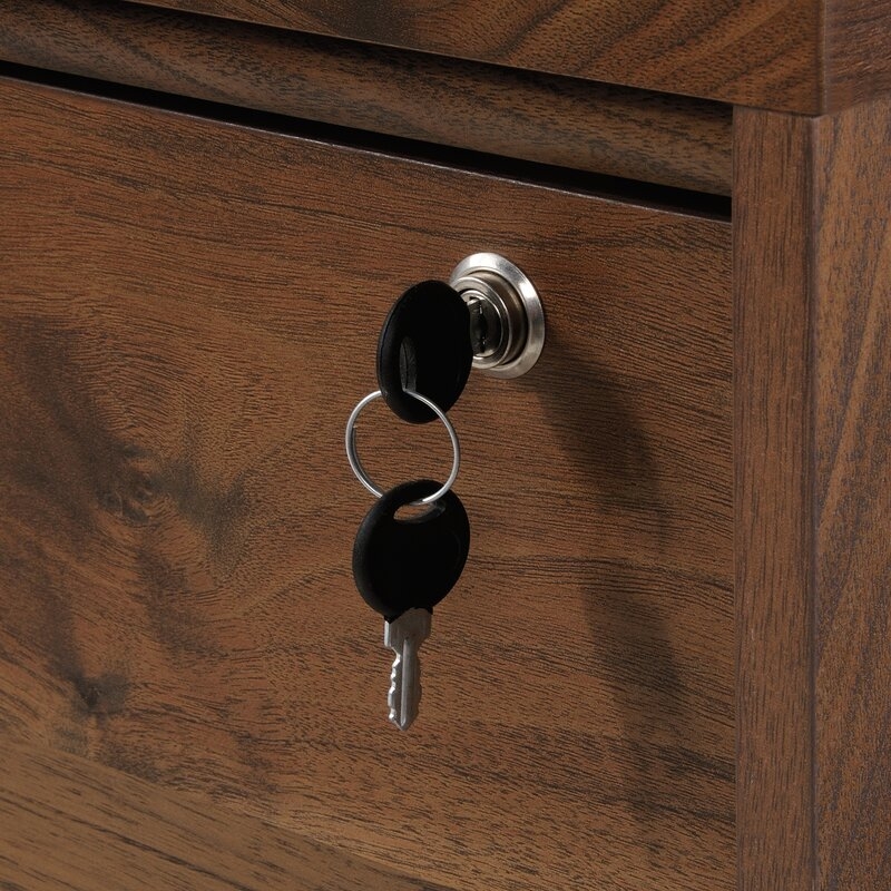 Cutrer 2-Drawer Vertical Filing Cabinet, Grand Walnut - Image 4