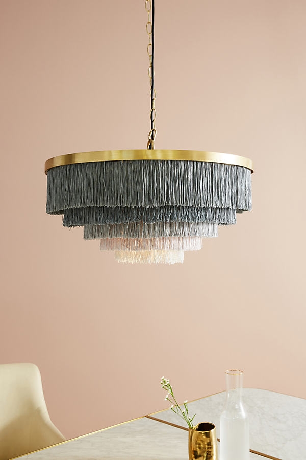 Oahu Fringe Pendant By Anthropologie in Assorted - Image 0