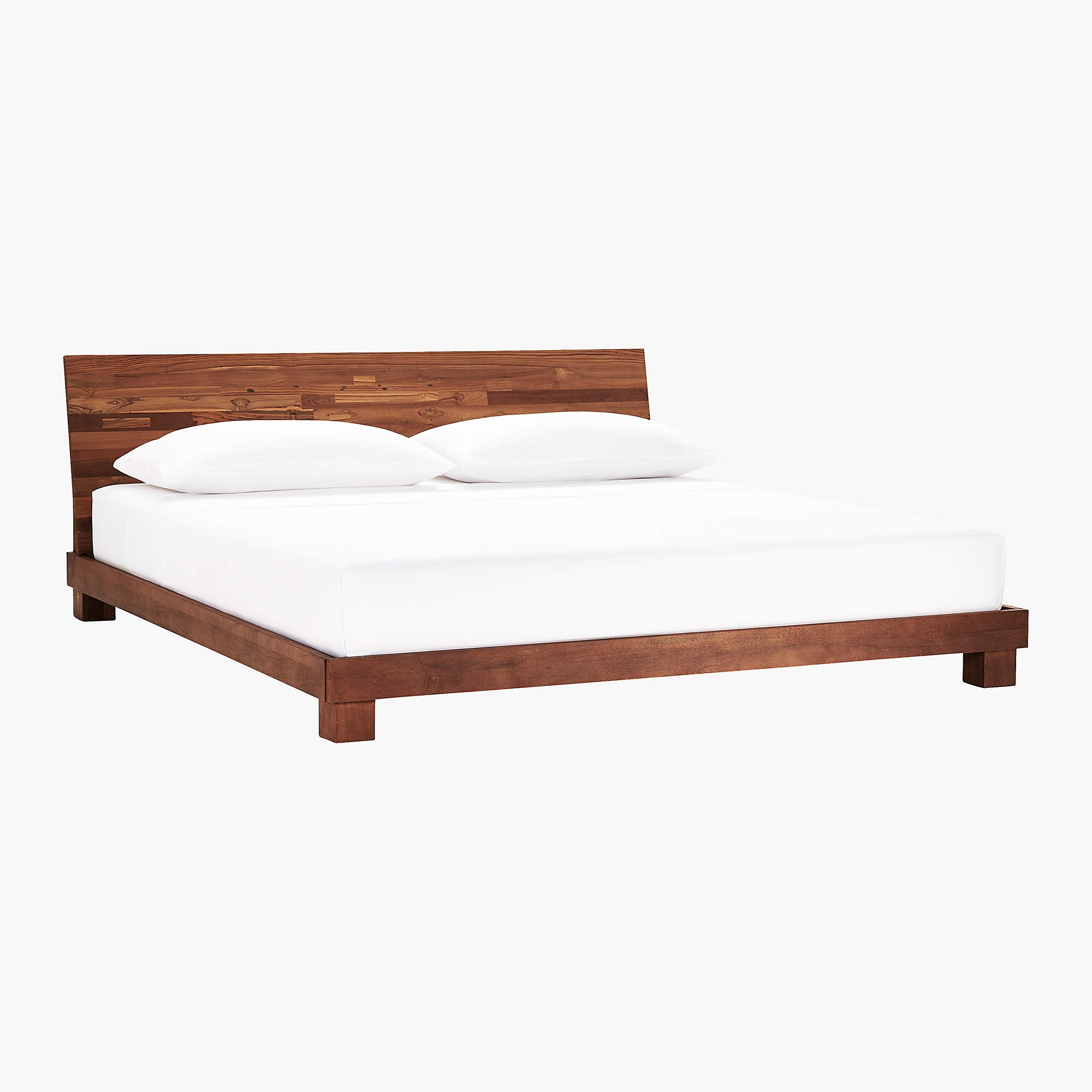 Dondra Teak Wood King Bed - Image 0