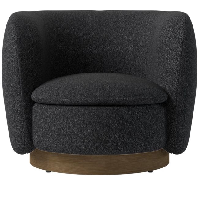 Muir Swivel Chair Bloce Noir by Lawson-Fenning - Image 0