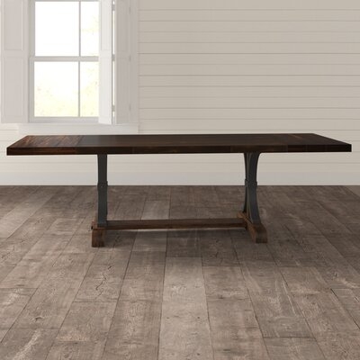 Amiyr Double Pedestal Extendable Dining Table - Image 1