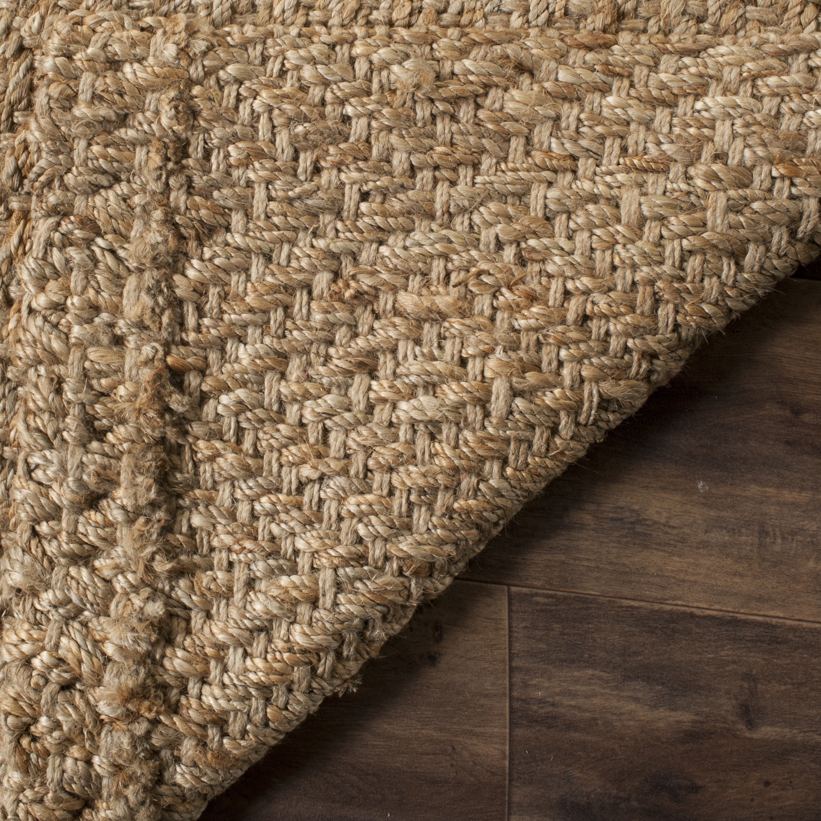 Arlo Home Hand Woven Area Rug, NF181A, Natural/Natural,  9' X 12' - Image 2
