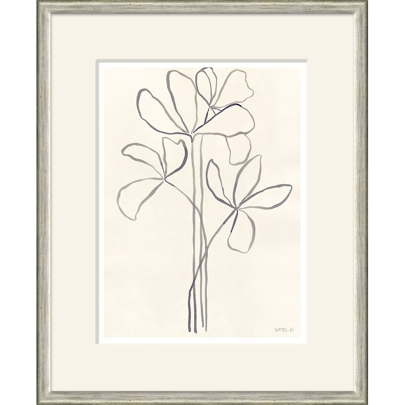 Soicher Marin Susan Hable Shiny Leaves - Picture Frame Painting Print - Image 0