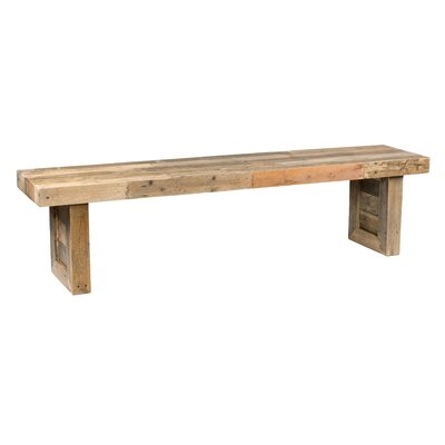 Triston Wood Bench - Image 0