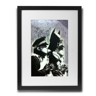 'Batman and the Police' Graphic Art Print - Image 0